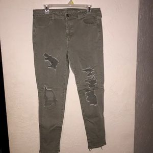 AEO ripped jeans